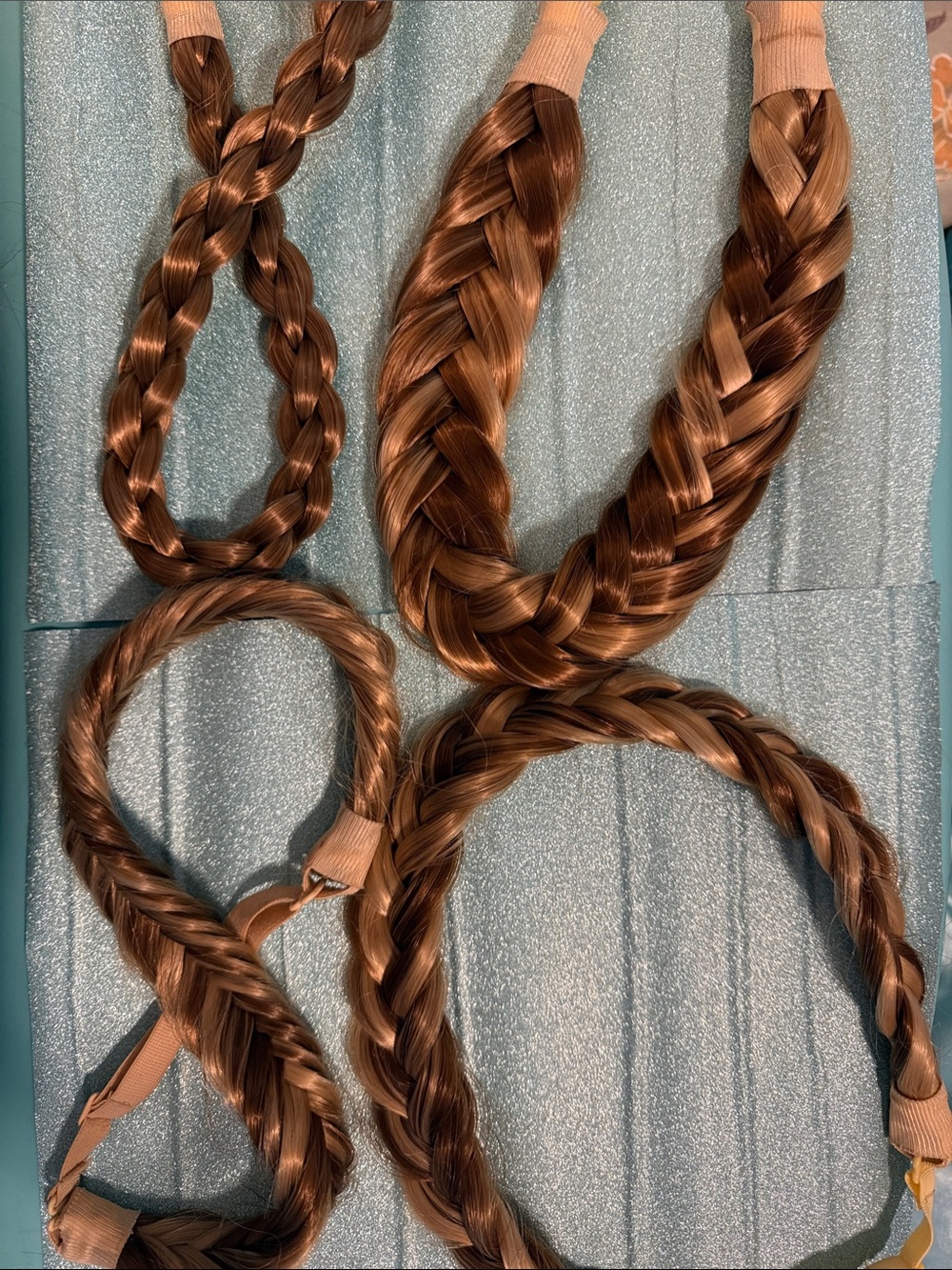 Madison Braids headbands - Synthetic Braids - dirty blonde